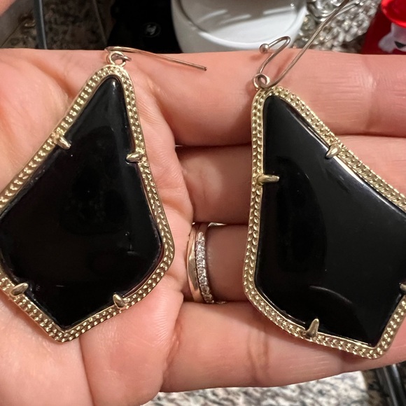 Alexandra Large Drop Earrings - Picture 2 of 4